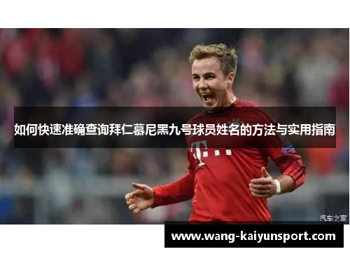 如何快速准确查询拜仁慕尼黑九号球员姓名的方法与实用指南