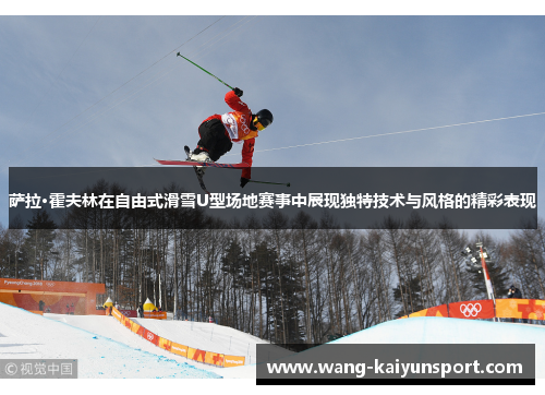 萨拉·霍夫林在自由式滑雪U型场地赛事中展现独特技术与风格的精彩表现
