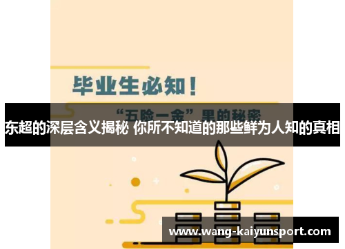 东超的深层含义揭秘 你所不知道的那些鲜为人知的真相